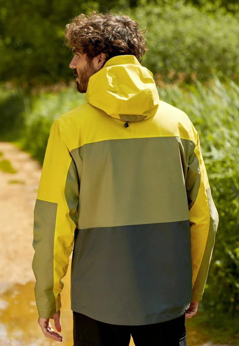 Next LINED WATERPROOF STANDARD - Regenjacke / Wasserabweisende Jacke - Yellow Grey 5 Next LINED WATERPROOF STANDARD - Regenjacke / Wasserabweisende Jacke - Yellow Grey – Bild 3