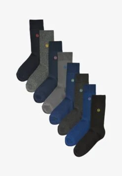 Next EIGHT PACK - Socken - Blue Grey -Next bee104455fac4e3abbf74650c474f315 1