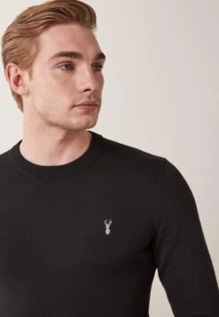 Next RICH - Strickpullover - Black -Next bf01e4cdc00a4eefbeeed4ff87bdacbe