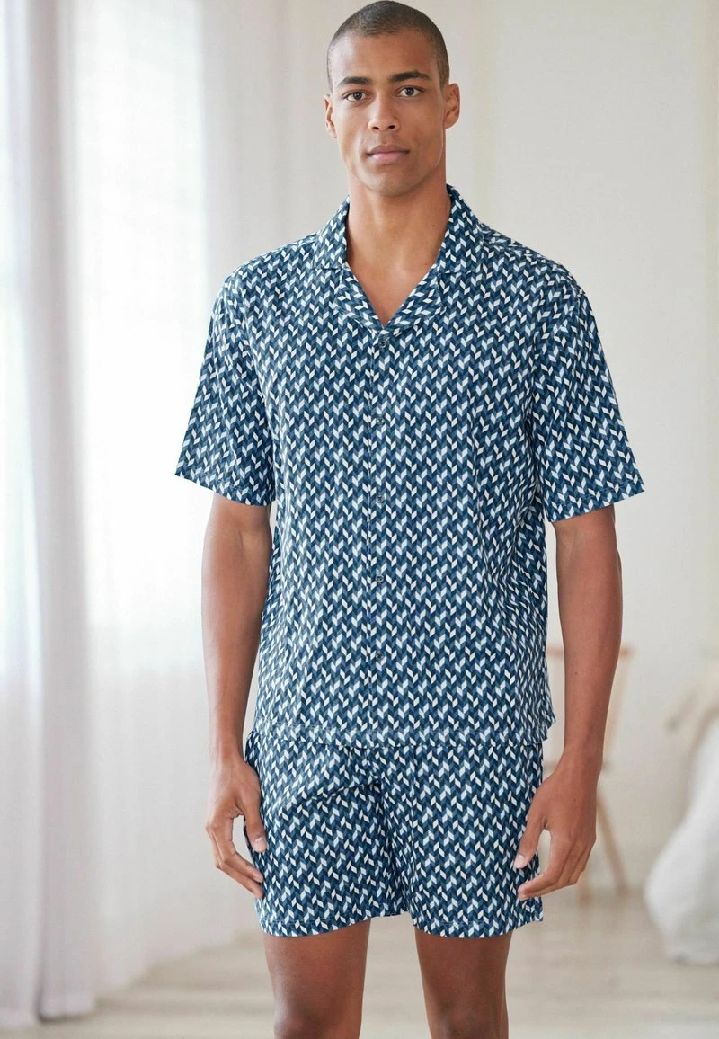 Next LIGHTWEIGHT SET - Nachtwäsche Set - Navy Blue 3 Next LIGHTWEIGHT SET - Nachtwäsche Set - Navy Blue