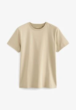 Next ESSENTIAL CREW NECK REGULAR - T-Shirt Basic - Stone -Next c06bebfcb41d4251918072fa7aaa6426
