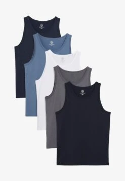 Next FIVE PACK - Nachtwäsche Shirt - Blue