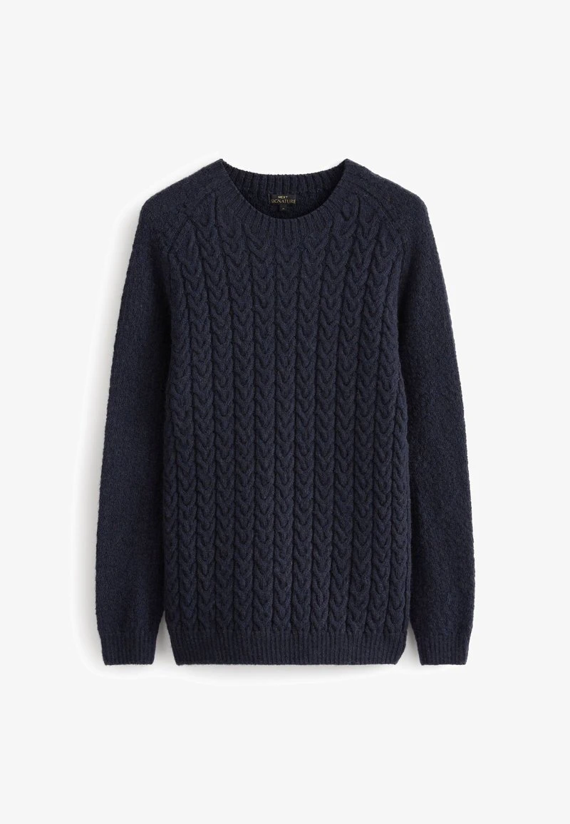 Next BRITISH STANDARD - Strickpullover - Navy Blue Cable 4 Next BRITISH STANDARD - Strickpullover - Navy Blue Cable – Bild 2