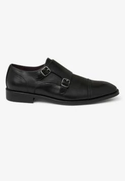 Next DOUBLE MONK TOE CAP - Business-Slipper - Black -Next c3358961f7c54e028ea97bd55f727170