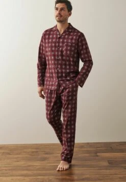 Next SIGNATURE PATTERN SET STANDARD - Nachtwäsche Set - Red -Next c468e29e5c97465cb2438d7652c95f1d