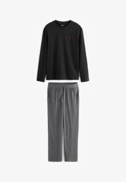 Next SET - Pyjama - Dark Red Charcoal Grey -Next c4a7c8af5d1646d990da23f4af4232e6