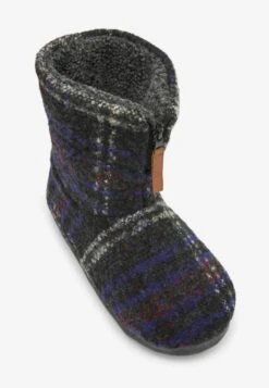 Next ZIP STANDARD - Hausschuh - Grey Red -Next c6ad3176141e47d29c5d4907234b5604