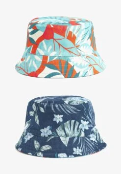 Next REVERSIBLE BUCKET - Hut - Navy Blue/black Monogram -Next c716ae31563d40c1baa4cca922e2ce95