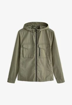 Next SHOWER RESISTANT STANDARD - Leichte Jacke - Grey -Next c7e3f88de8f342f287730fd4a6fd691b