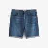 Next STRETCH - Jeans Shorts - Mid Blue
