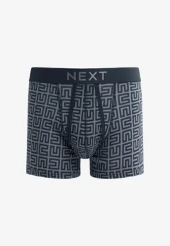 Next A-FRONTS FOUR PACK - Panties - Navy Blue Grey Pattern -Next c9ccca3ac5d446a49c0423ce5dbadba3