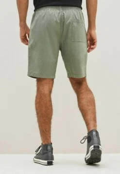 Next DRAWSTRING WAIST WITH STRETCH STANDARD - Shorts - Khaki Green -Next cac00a301df541759bde6f6639074b0f