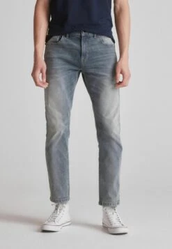 Next ESSENTIAL STRETCH - Jeans Straight Leg - Light Grey