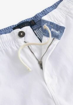 Next STRETCH ELASTICATED WAIST - Shorts - White -Next cadbd0721f4243f580db16c5332e9983