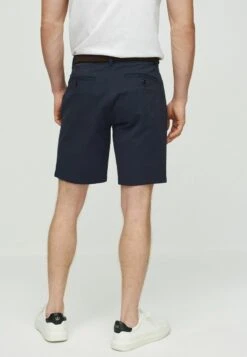 Next STRAIGHT FIT - Shorts - Navy Blue Print -Next cc08ce93ddeb4fd9a4c02d24f78766be