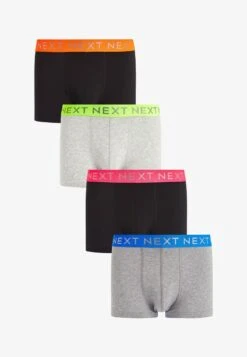 Next HIPSTER 4ER PACK - Panties - Black Metallic Pattern Waistband -Next cc578b43d94e40ae80d1191d1ae22667