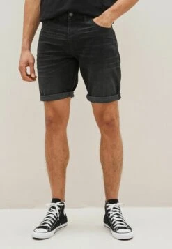 Next STRETCH - Jeans Shorts - Washed Black