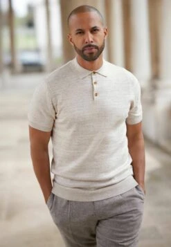 Next STANDARD - Poloshirt - Natural -Next cd651a715f3f478b8a01cd7afbc3c5ab 1