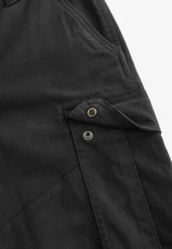 Next STRETCH STRAIGHT FIT - Cargohose - Black -Next cf73036fa6404a25889c8f14da0f9847