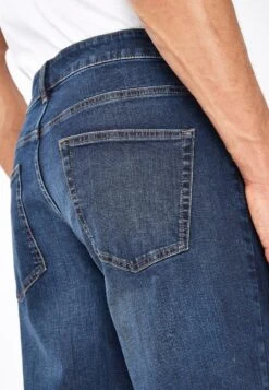 Next Jeans Relaxed Fit - Mottled Blue -Next d1ef0f4ef4e3402b978a0da12e616ef4