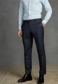 Next SIGNATURE CERRUTI - Anzughose - Navy Blue 10 Next SIGNATURE CERRUTI - Anzughose - Navy Blue -Next d308932df21b4b009ceed66ecffbab89