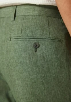 Next TAILORED FIT STANDARD - Stoffhose - Green