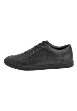 Next TAN PERFORATED TRAINERS - Sneaker Low - Black