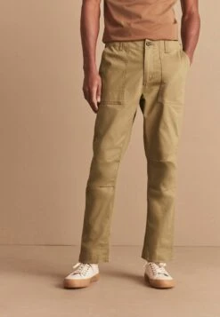 Next STRETCH UTILITY REGULAR TAPERED - Stoffhose - Stone