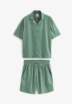 Next LIGHTWEIGHT SET - Nachtwäsche Set - Green -Next d54b6b02097b4deb80c9d964542ea679 1