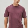 Next ESSENTIAL CREW NECK - T-Shirt Basic - Dusky Purple