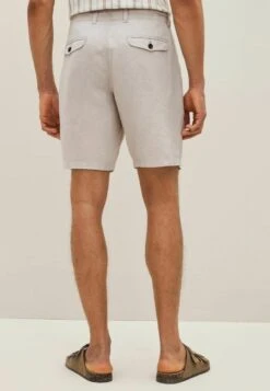 Next ELASTICATED WAISTBAND - Shorts - Bone Grey -Next d79788dbdefe4f18a9c9af2e14f4a517