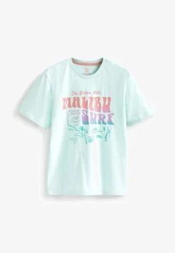 Next PRINT - T-Shirt Print - Mint Green -Next d821bed7e054411386c57144805b9bf9