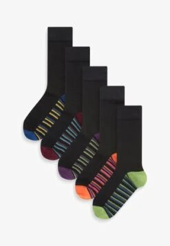 Next FIVE PACK - Socken - Black -Next d82b7ee859c8470291ccd3950727ca24
