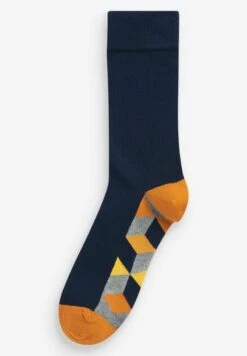 Next FOOTBED 5 PACK - Socken - Navy -Next d8781754cab340b38858714815a7dc1d