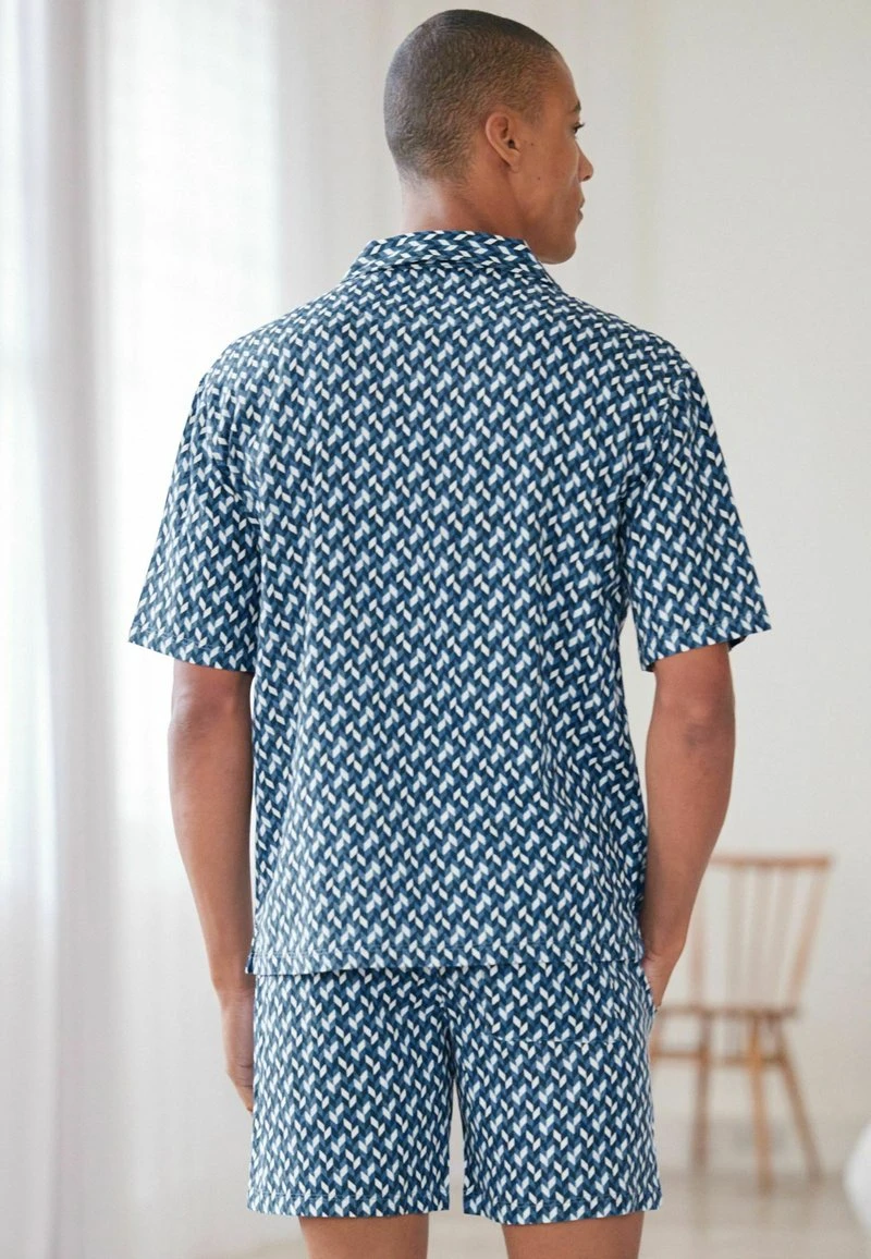 Next LIGHTWEIGHT SET - Nachtwäsche Set - Navy Blue 4 Next LIGHTWEIGHT SET - Nachtwäsche Set - Navy Blue – Bild 2