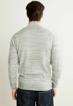 Next RICH - Strickpullover - Light Grey -Next dc082a3f67b34ad5be988025d2272f89