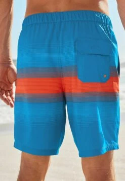 Next BOARD STANDARD - Badeshorts - Blue Orange Ombre -Next decae6a2fee94b73975c2c7113591c17