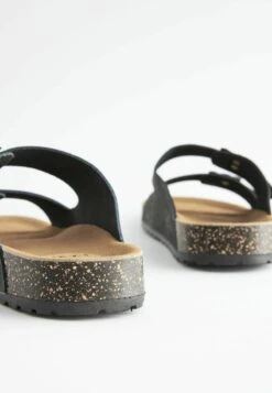 Next DOUBLE STRAP STANDARD - Pantolette Flach - Black -Next df0dde47e80d4e53b3db7bccb8629e42