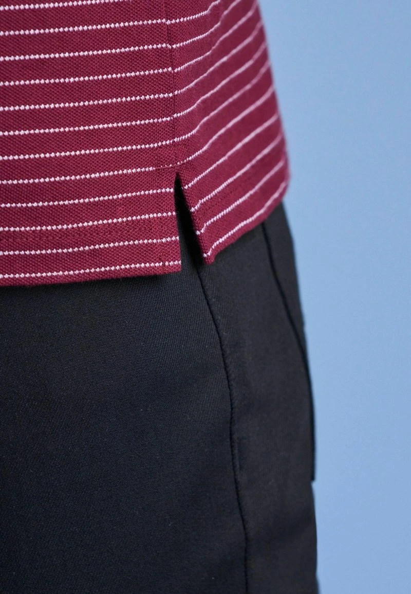 Next PIQUE - Poloshirt - Burgundy Red Stripe 8 Next PIQUE - Poloshirt - Burgundy Red Stripe – Bild 6