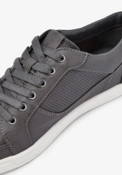 Next TAN PERFORATED TRAINERS - Sneaker Low - Grey -Next e1ab561909b2432d8395433d361120ac