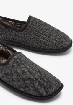 Next Slipper - Grey -Next e24695edd0d6493f83cabcd99fd91b1d