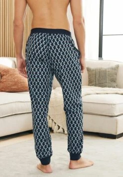 Next MOTIONFLEX COSY CUFFED STANDARD - Nachtwäsche Hose - Blue -Next e3ae259b4e854858885fa795c12ea6ca