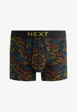 Next A-FRONTS FOUR PACK - Panties - Black Outline Dino -Next e85470a147c64888a905b0552d25e383