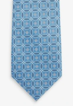 Next PATTERN SET - Krawatte - Blue Geometric -Next e899321e66184a6781bcf8d7f964ec54