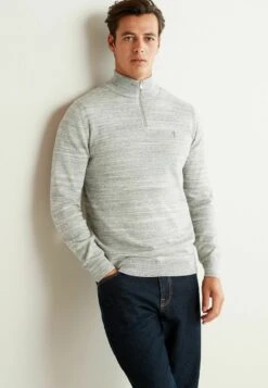 Next RICH - Strickpullover - Light Grey
