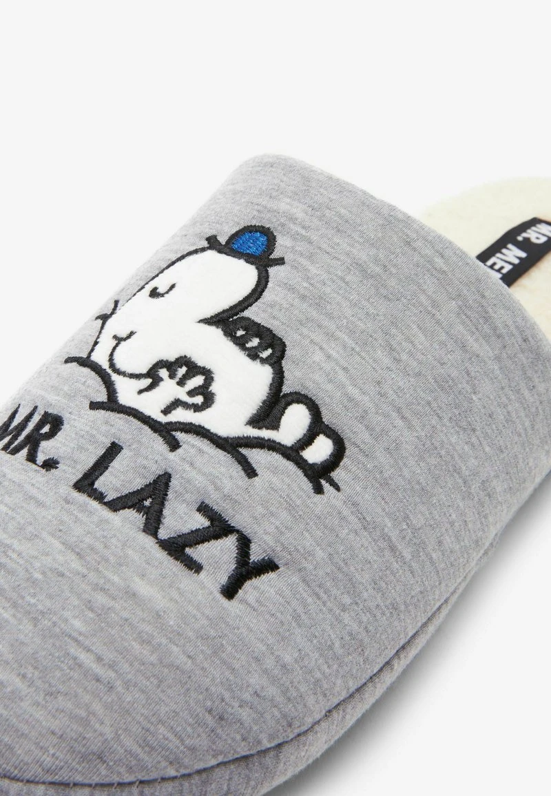 Next MR MEN NOVELTY STANDARD - Hausschuh - Light Grey Mr Lazy 7 Next MR MEN NOVELTY STANDARD - Hausschuh - Light Grey Mr Lazy – Bild 5