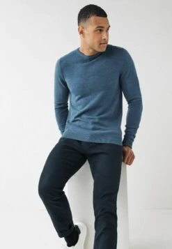 Next SOFT TOUCH - Strickpullover - Cobalt Blue -Next ebc53a68c30b4ad09697d9014b1d73a1