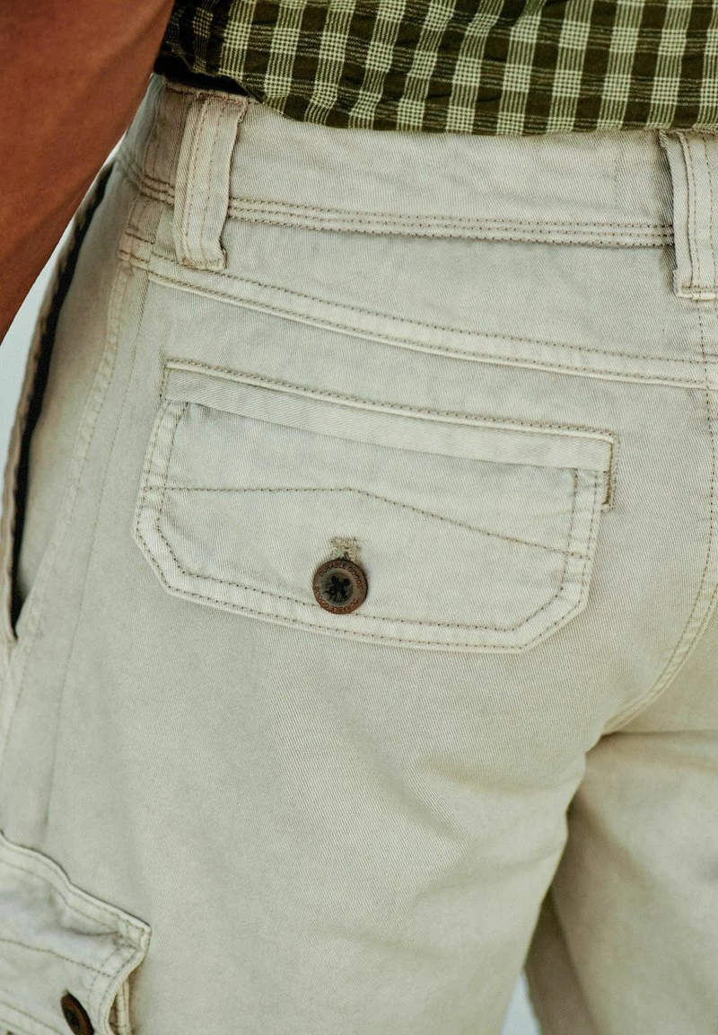 Next PREMIUM LAUNDERED CARGO STANDARD - Jeans Shorts - Bone 4 Next PREMIUM LAUNDERED CARGO STANDARD - Jeans Shorts - Bone – Bild 2