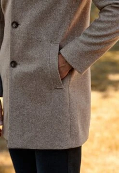 Next EPSOM - Kurzmantel - Oatmeal Brown -Next ed62045717954018a1dd27d59c2055cc