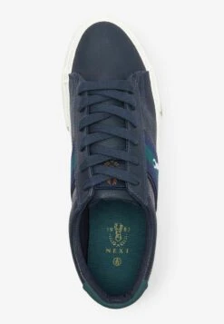 Next STRIPE STAG STANDARD - Sneaker Low - Navy Blue -Next ef10c54ed9824a4aa9b1e7590cf551fb